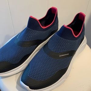 Cole Haan Zero Grand Blue Radiant Slip On Sneakers